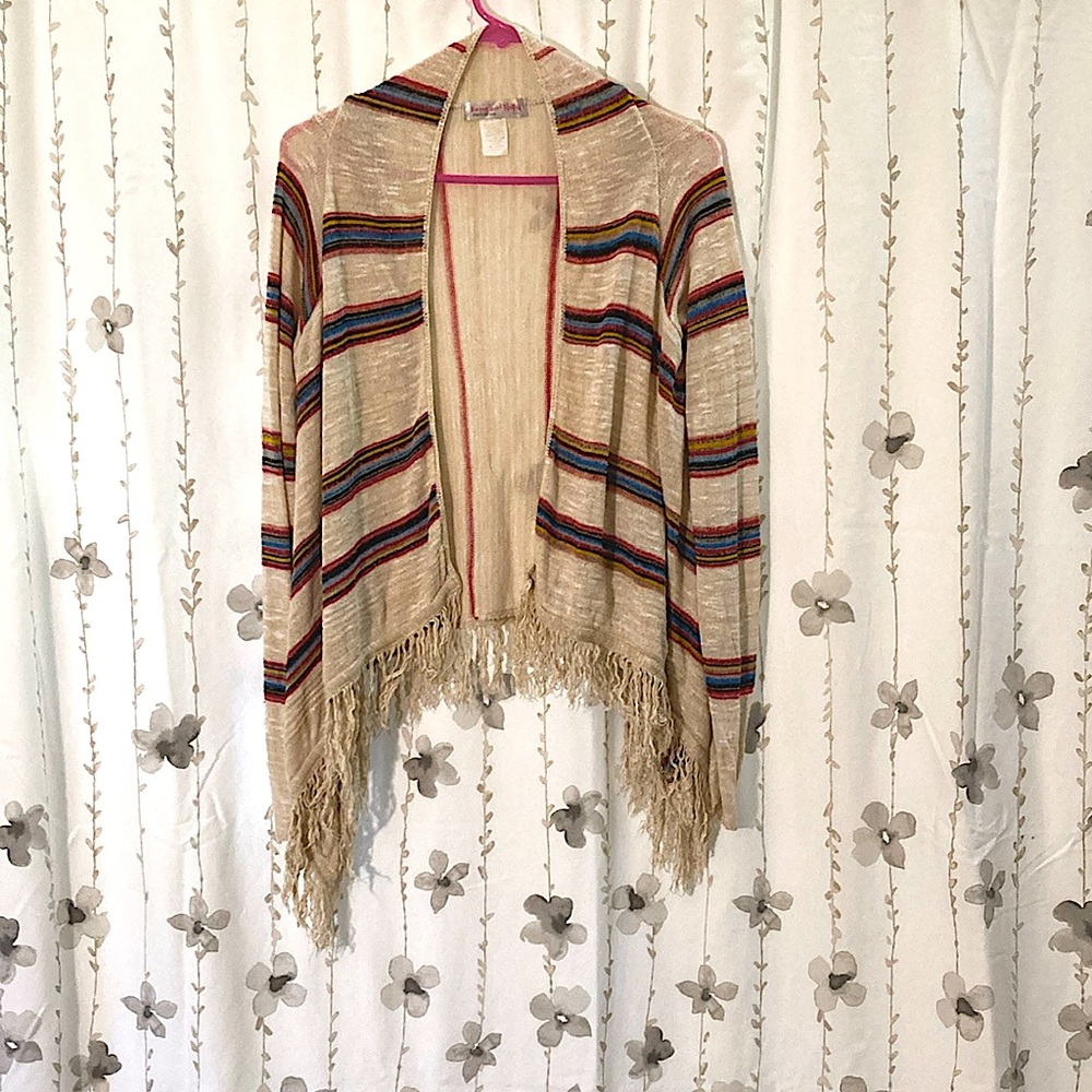 Sweet & Sinful drape cardigan, size XL